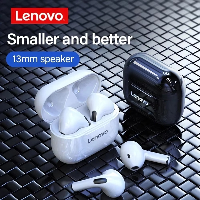 Phone Accessories Amazon - หูฟังบลูทูธไร้สาย Lenovo LP40 รุ่นดั้งเดิม หูฟัง TWS