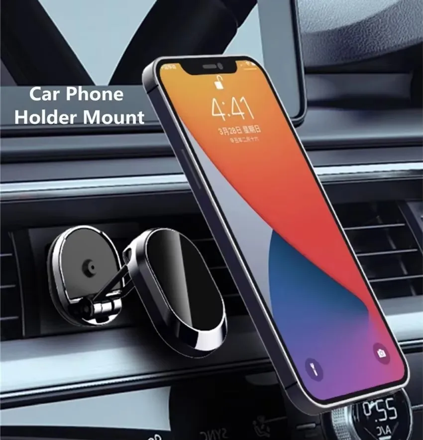 ที่ยึดโทรศัพท์ในรถยนต์แบบแม่เห - Phone Accessories Holder Car บทวิจารณ์และราคา