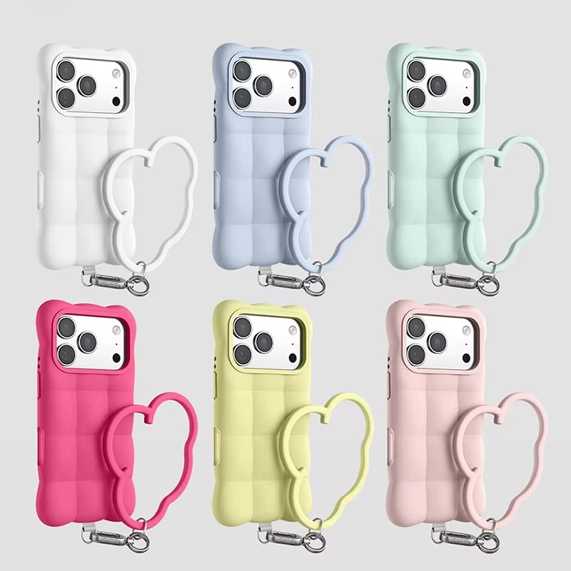 เคสโทรศัพท์ลายตารางเมฆนูน 3 มิ - Phone Accessories Charms บทวิจารณ์และราคา