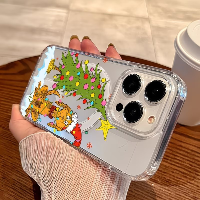 เคสโทรศัพท์ใสลายปาร์ตี้คริสต์ม - Apple Iphone 15 บทวิจารณ์และราคา